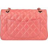 Chanel Quilted Caviar Leather Small Double Flap Crossbody Bag