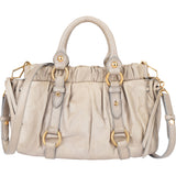 Miu Miu Classic Leather City Handbag