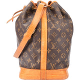 Louis Vuitton Canvas Monogram Sac Noe Grande Shoulder Bag