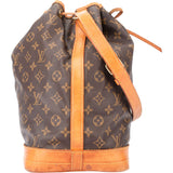 Louis Vuitton Canvas Monogram Sac Noe Grande Shoulder Bag