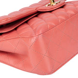 Chanel Quilted Caviar Leather Small Double Flap Crossbody Bag