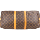 Louis Vuitton Canvas Monogram Keepall 50 Bandouliere