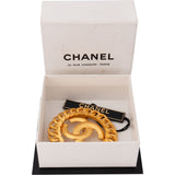 Chanel Golden Chain CC Brooch