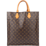 Louis Vuitton Canvas Monogram Sac Plat Handbag