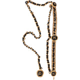 Chanel Rare Golden CC Ornament Belly Chain (80)
