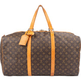 Louis Vuitton Canvas Monogram Sac Souple 55 Travel Bag