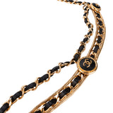 Chanel Rare Golden CC Ornament Belly Chain (80)