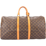 Louis Vuitton Canvas Monogram Keepall 55