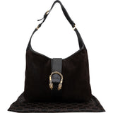 Gucci Brown Suede Dionysus Shoulder Bag