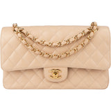 Chanel Quilted Caviar Leather Medium Double Flap Crossbody bag