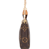 Louis Vuitton Canvas Monogram Mini Pochette Accessoire Shoulder Bag