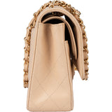 Chanel Quilted Caviar Leather Medium Double Flap Crossbody bag