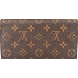 Louis Vuitton Canvas Monogram Sarah Wallet