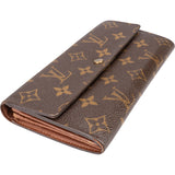 Louis Vuitton Canvas Monogram Sarah Wallet
