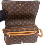Louis Vuitton Canvas Monogram Saint Germain GM Crossbody Bag