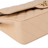 Chanel Quilted Caviar Leather Medium Double Flap Crossbody bag