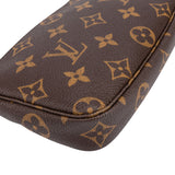 Louis Vuitton Canvas Monogram Mini Pochette Accessoire Shoulder Bag