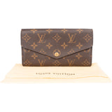 Louis Vuitton Canvas Monogram Sarah NM Wallet