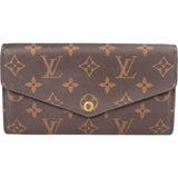Louis Vuitton Canvas Monogram Sarah NM Wallet