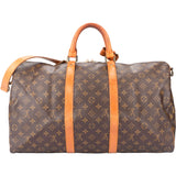 Louis Vuitton Canvas Monogam Keepall 50 Bandouliere