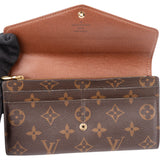 Louis Vuitton Canvas Monogram Sarah NM Wallet