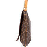 Louis Vuitton Canvas Monogram Musette GM Crossbody Bag