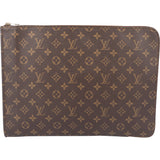 Louis Vuitton Canvas Monogram Laptop Clutch