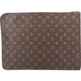 Louis Vuitton Canvas Monogram Laptop Clutch
