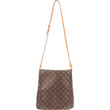 Louis Vuitton Canvas Monogram Musette GM Crossbody Bag