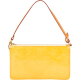 Louis Vuitton Yellow Vernis Monogram Lexington Handbag