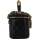 Chanel Quilted Lambskin Vanity Crossbody Bag