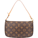Louis Vuitton Canvas Monogram Pochette Accessoire Handbag