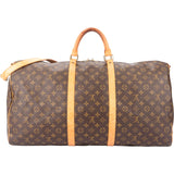 Louis Vuitton Canvas Monogram Keepall 60 Bandouliere