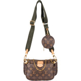 Louis Vuitton Canvas Monogram Multi Pochette Crossbody Bag