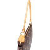 Louis Vuitton Canvas Monogram Pochette Accessoire Handbag