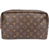 Louis Vuitton Canvas Monogram Trousse Toilette 28 Clutch