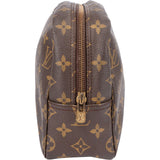Louis Vuitton Canvas Monogram Trousse Toilette 28 Clutch