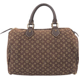 Louis Vuitton Mini Lin Monogram Speedy 30 Handbag