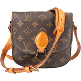 Louis Vuitton Canvas Monogram Saint Cloud PM Crossbody Bag