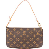 Louis Vuitton Canvas Monogram Pochette Accessoire Handbag