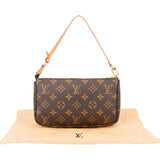 Louis Vuitton Canvas Monogram Pochette Accessoire Handbag