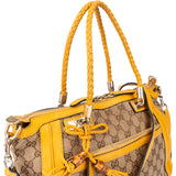 Gucci GG Monogram Bamboo Handbag