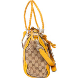 Gucci GG Monogram Bamboo Handbag