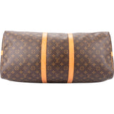 Louis Vuitton Canvas Monogram Keepall 55 Bandouliere