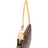 Louis Vuitton Canvas Monogram Pochette Accessoire Handbag