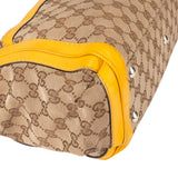 Gucci GG Monogram Bamboo Handbag