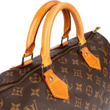 Louis Vuitton Canvas Monogram Speedy 35 Handbag