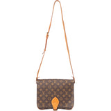 Louis Vuitton Canvas Monogram Cartouchiere GM Crossbody Bag