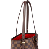 Louis Vuitton Damier Ebene Monogram Bucket PM Shoulder Bag