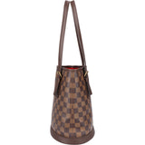 Louis Vuitton Damier Ebene Monogram Bucket PM Shoulder Bag